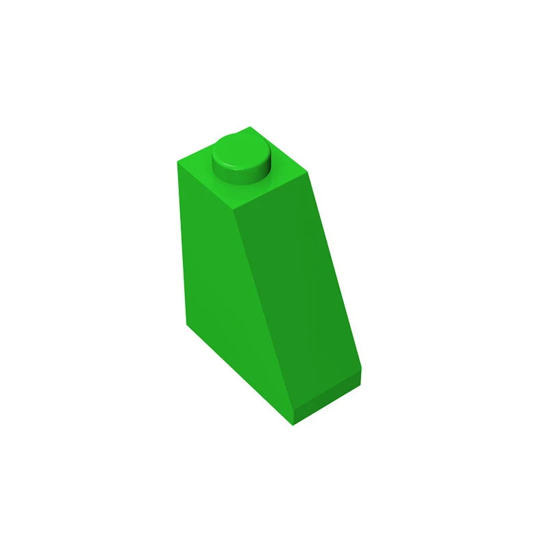Gobricks 10PCS Bricks Assembles Particles 60481 2x1x265 Degree Slope Bricks Building Blocks Replaceable Parts For Children Gifts