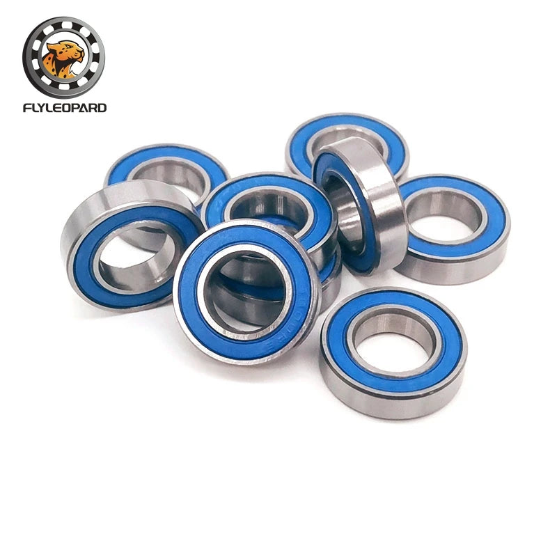 6800RS Bearing 2PCS 10x19x5 mm ABEC-7 Hobby Electric RC Car Truck 6800 RS 2RS Ball Bearings 6800-2RS Blue Sealed