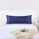 20x54 inch Couple Double Pillow Case Satin Pillow Cases Solid Color Long Lovers Wedding Pillowcases