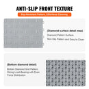 SucceBuy Garage Tiles Interlocking Garage Floor Covering Tiles Non-Slip Double-Sided Texture for Garages Basements Repair Shops