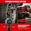 M-WALK Tool 1300N.M Brushless Impact Wrench Cordless Electric Wrench 1/2 in Screwdriver Power Tool For Milwaukee 18V Battery Pin