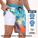 Summer men's hot selling beach pants, casual vacation printed men's pants, comfortable and breathable street clothing