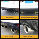 Newest Style Stainless Steel Universal Exhaust System End Pipe+Car Exhaust Tip 1 Piece