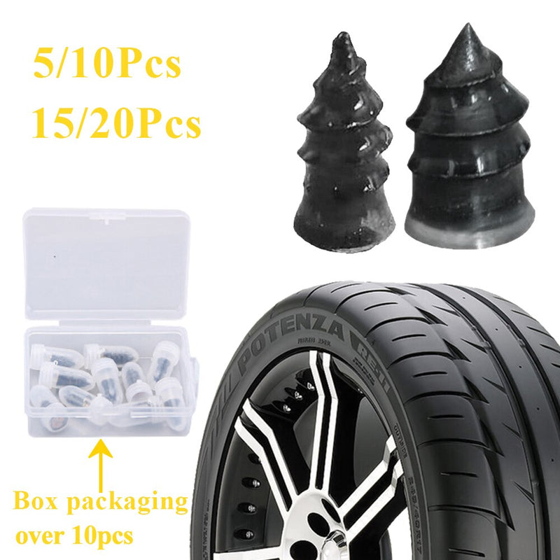 5/10pcs Vacuum Tyre Repair Nail Tire Puncture Screws Motorcycle Fitting Set Tubeless Wheel Repairs Punctures Kit Patches for Car