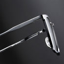 BARCUR Polarized Square Sunglasses for Men Aluminium Magnesium Sun glasses for women Gift with Box