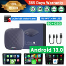 CarlinKit TV Box Android 13 Plus 8+128G Ultra Wireless CarPlay Android Ai Box QCM6125 8-Cores Car Play Streaming Box for OEM Car