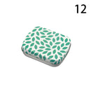 Metal Mini Hinged Iron Box Rectangular Empty Tin Storage Box Jewelry Pill Candy Cases Container Cosmetic Organizer Home Supplies