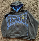 Man Hoodie New American Retro Gothic Print Pullover Sweaters Men Y2K Street Leisure Trend Joker Sweater akatsuki Fashion Loose