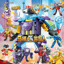 MOC Dark Tv Man Plus Skibidi Toilet Man Building Blocks Toys Titan Clock Man Female Model Diy Gift Toys For Children Kids