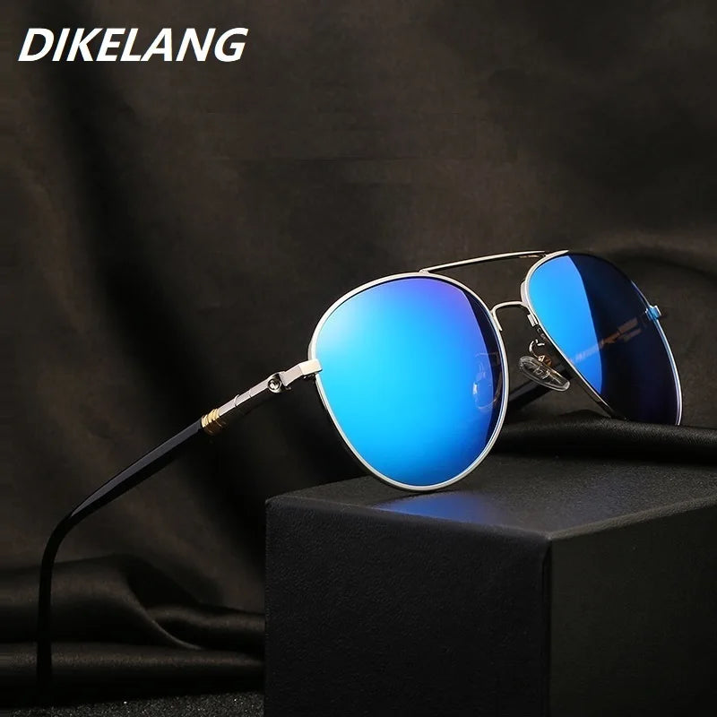 Classic Pilot Polarized Sunglasses Men Women Luxury Brand Designer Driving Fishing Sun Glasses For Man Vintage UV400 Eyewear
