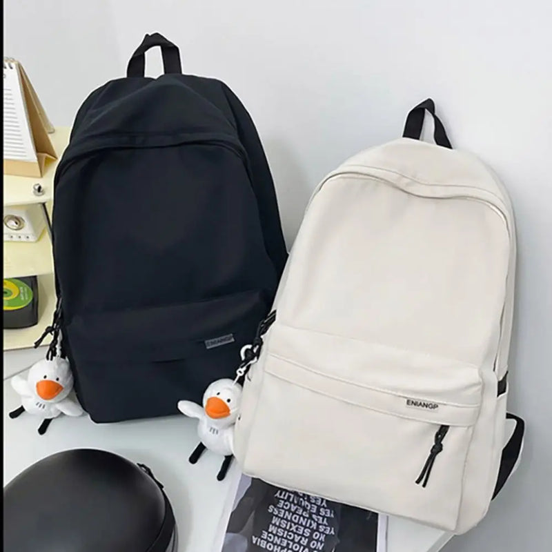 Creative Teenage School Bag Nylon Waterproof Book Bag Large Capacity Backpack Fashion Students School Bag Boys Girls Backbag