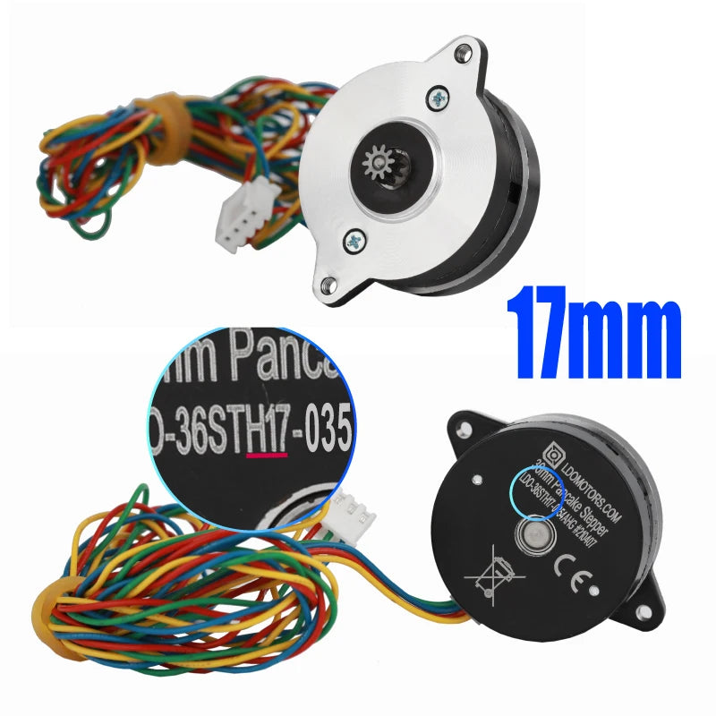 Mellow High Temperature LDO NEMA14 36mm Motor LDO-36STH17-0354AHG/LDO-36STH20-1004AHG For Orbiter/Sherpa Mini Extruder Voron 2.4