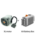 MOC M XL L Motor Servo Power Functions Motor High-Tech Parts Multi Tool PF 8293 8883 Model Building Blocks Compatible With LEGO