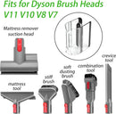 Accessory Holder Attachment Clip Compatible with Dyson V11 V10 V8 V7 Cordless Stick Vacuum Cleaner (Pack of 2)