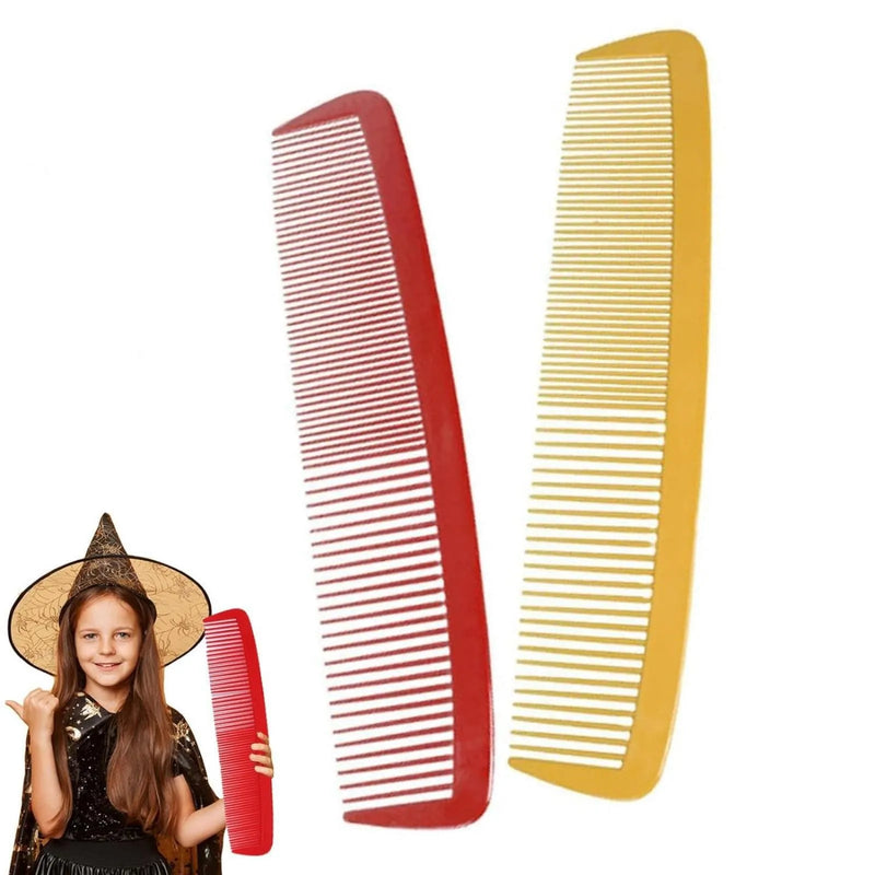 42cm Big Combs Costume Funny Giant Comb Portable Lightweight Comb For Halloween Party Carnival Party Performance Costume Prop