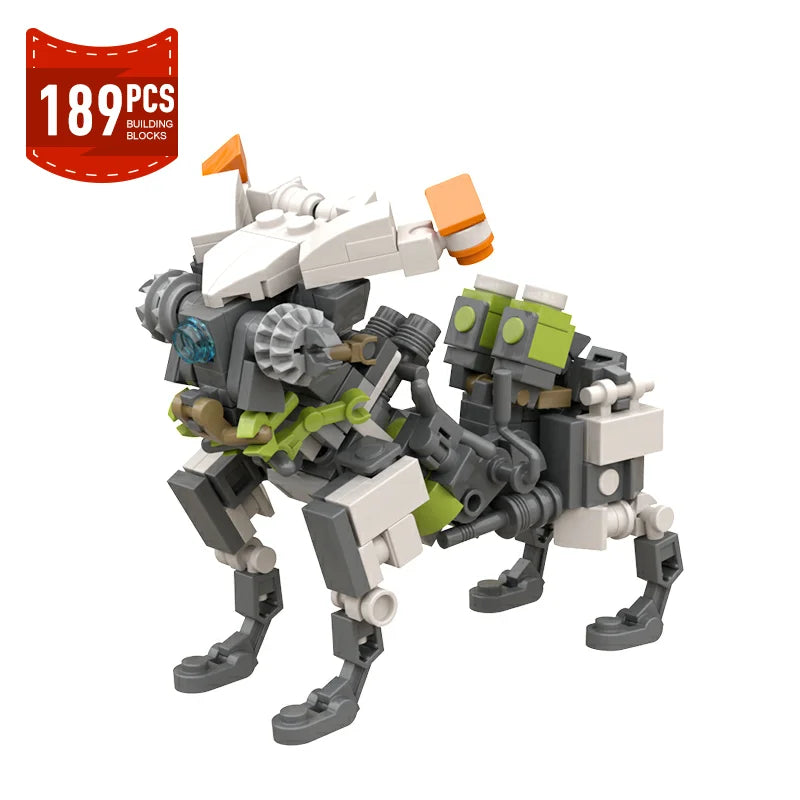 New MOC Horizon Zero Dawned Long-necked Beast Action Figure Building Block Mechanical Monster Mech Constructor Bricks Toys Gifts