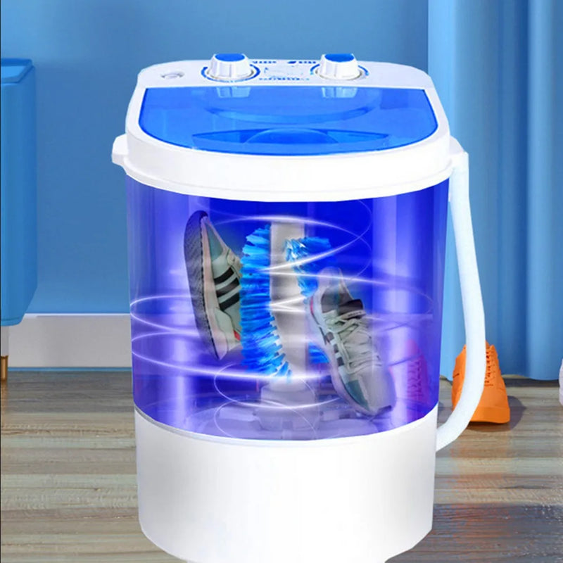 Large Portable Washing Machine with Dryer Bucket for Clothes Shoe Small Washing Machines Mini Automatic Sock Underwear Washer UK