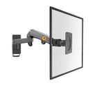 NB NEW F150 3-12kg aluminum Gas spring Monitor tv wall bracket full motion 2 arm 24"-35" LCD mount monitor holder led stand