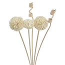6PCS/8PCS/9PCS Artificial Flower Rattan Reed Fragrance Aroma Diffuser Refill Stick DIY Floral