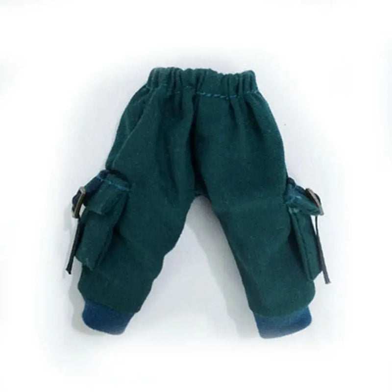 Obitsu11 Clothes Tooling Style Cotton Pants High Quality Casual Pocket Trousers For Ob11 Dolls Accessories Kids Toys