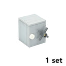 City Treasure Gold Silver Diamond Safe Box Building Blocks Jewel Dollars Cash Coin Brick Compatible Figures Accessories Kids Toy