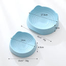 Pet Dog Cat Food Bowl Cat Water Feeding Bowl Durable Plastic Standing Ear Threaded Pet Bowl Feeder Pets Dogs Cats Accessories