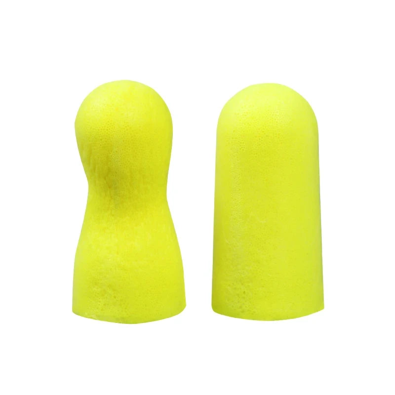 10pairs Authentic 3M 312-1250 Foam Soft corded Ear Plugs Noise Reduction Norope Earplugs Swimming Protective earmuffs