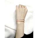 La Monada 16+2cm 14K Gold Filigree Line 925 Sterling Silver Rope Bracelets Thread Line String Jewelry Bracelets For Women Girls