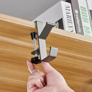 Portable Table Edge Hook Student Desk Side Hanging Bag Removable Office Handbag Holders Rack Table Hooks Office Desk Organizer