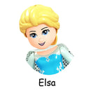 SLUBAN Girl Princess Royal Carriage Wagon Horse Racing Party Model Building Blocks Enlighten Action Figure Toys For Children