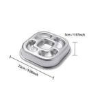 Stainless Steel Pet Dog Slow Feeder Bowls Anti-Slip Puzzle Interactive Bloat Stop Bowl Anti-Chok Dog Bowl for Small Medium Dogs