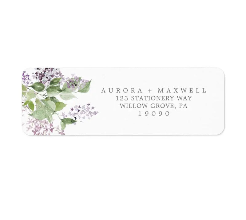 50pcs Custom Sticker Label, Personalized Return Address Labels Sticker, Wedding and Baby Shower Labels Stickers 5.7x2 cm