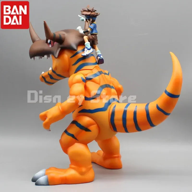 Digimon Adventure Agumon Evolve Greymon Archaeosaurus Evolution Tyrannosaurus Anime Figures Rex Toys Ornaments Birthday Gifts