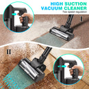 Upgrade cordless Vacuum Cleaner, Wall Hanging Stick Vacuum Cleaner with Tangle-Free Brush, 3000mAh Battery