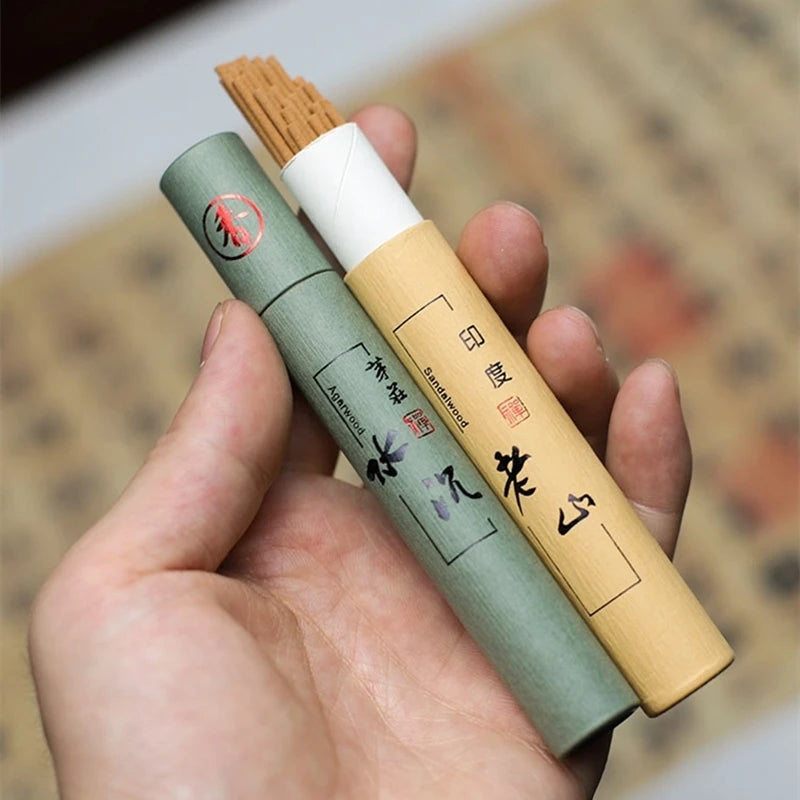 10.5cm Short Line Fragrance Natural Aloes Sandalwood DIY Home Tea Room Aromatherapy Soothes The Spirit Fresh and Elegant