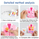 Montessori Toys Children Learn Basic Life Skills Teaching AIDS Clothing Threading Buttons Sewing Board Ggame Puzzle Toys