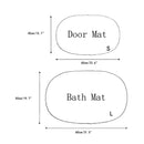 1pc Bath Mat Doormat Absorbent Carpets Entrance Mats Balcony Porch Area Rugs Living Room Bathroom Floor Mat For Tapis Shower