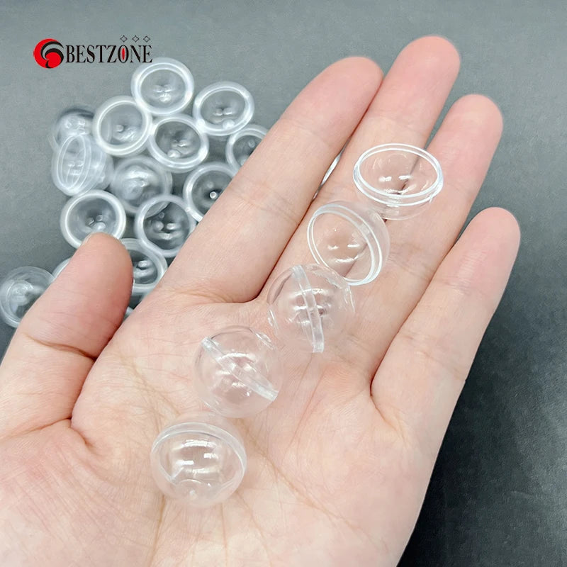 Very Small Mini Tiny 20Pcs/Lot 0.67/0.68Inch 17MM Empty Plastic Capsule Toys Surprise Ball Eggshell Container Prop