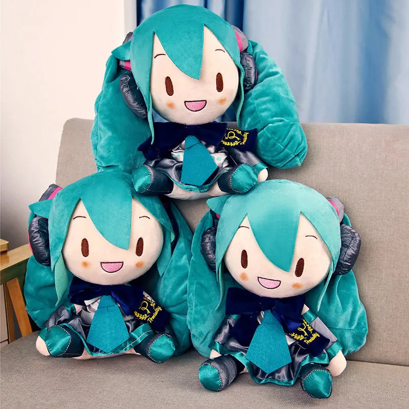 Miku Figure 32Cm Japan Anime Hatsune Miku Plush Puppet Baby Kawaii Doll Toys Girl Birthday Party Christmas Decoration Ornaments