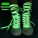 Luminous Shoelaces Flat Laces Sneakers Shoe laces Glow In The Dark Night Color Fluorescent Shoelace 80/100/120/140cm Shoestrings