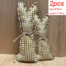2/3PCS Easter Ornaments Carrots Rabbit Hanging Pendant Toy Cloth Props Happy Easter Decorations 2023 for Home Party