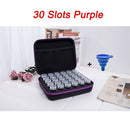 7/15/30/60 Bottles Storage Box 5D Diamond Painting Accessories Tools Storage Box Carry Case Diamant Painting Tools Container Bag