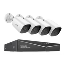 SANNCE 8CH 1080P Lite DVR CCTV System 4/8pcs FD 2.0MP Security Cameras IR Outdoor IP66 Video Surveillance Kit Motion Detection