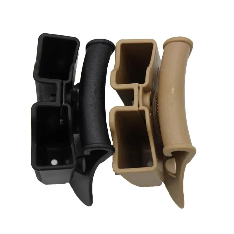 Tactical 9mm Double Magazine Pouches for Glock 17 Beretta M9 M92 Colt 1911 Hunting Universal 9mm .40 Mag Holster Mag Holster