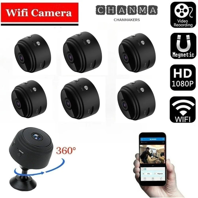 Mini Wireless Network Camera A9 HD 1080p WiFi Camera Wireless Night Version Voice Mini Camcorders Smart Home Video Surveillance