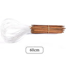 Bamboo circular ring knitting needles 18pcs Sizes 2.0mm-10.0mm 40cm 60cm long smooth finish Bamboo Knitting Needle Crochet Hooks