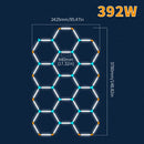 Garage Light Hexagon Led Lights Lamp Highly Efficient Honeycomb LED Light Customized for Barber Ceiling Lighting Workshop