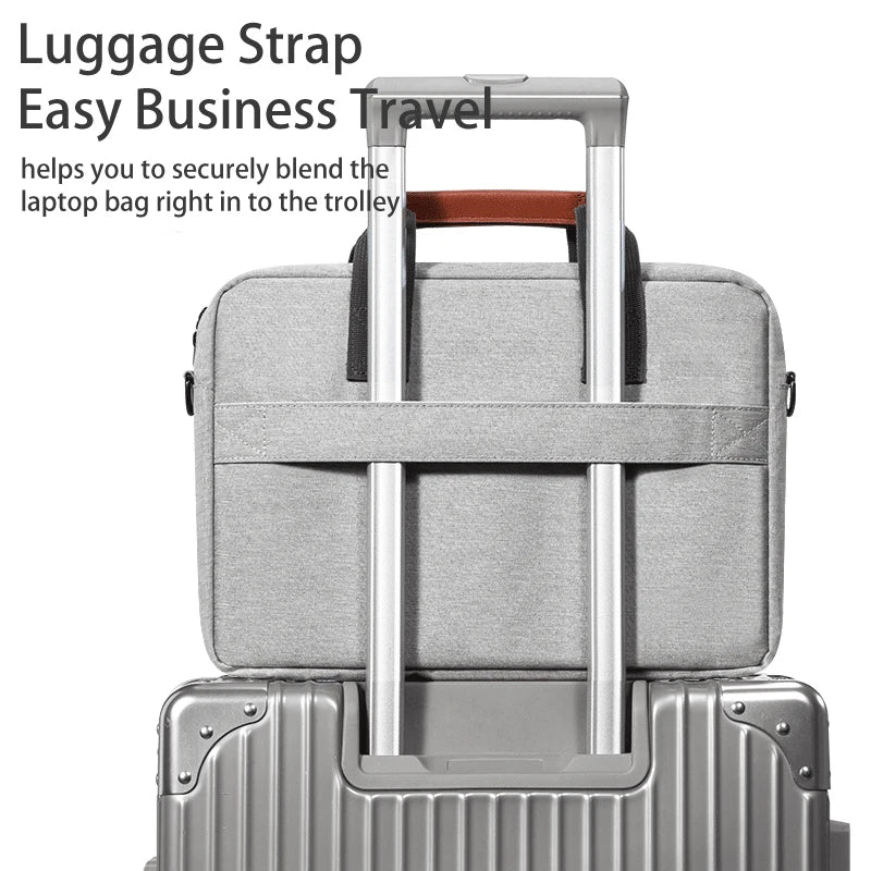 Laptop Bag Business Messenger Shoulder Handbag 15.6 inch for MacBook Air 13 Pro 14 15 16 HP Dell Lenovo Asus Huawei Carring Case