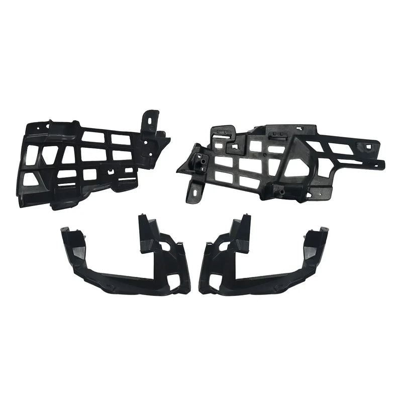 MagicKit For Mercedes Benz  AMG W117 C117 X117 Rear Diffuser With Exhaust Tailpipes CLA260 CLA45 Rear Bumper Lip Gloss Black