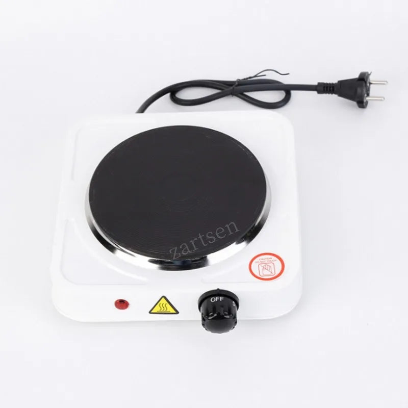 Electric Furnace Household Mini Single Disc Burner Portable Hot Plate Mosquito Incense Furnace 1000W 200-1000℃ Kitchen Stove